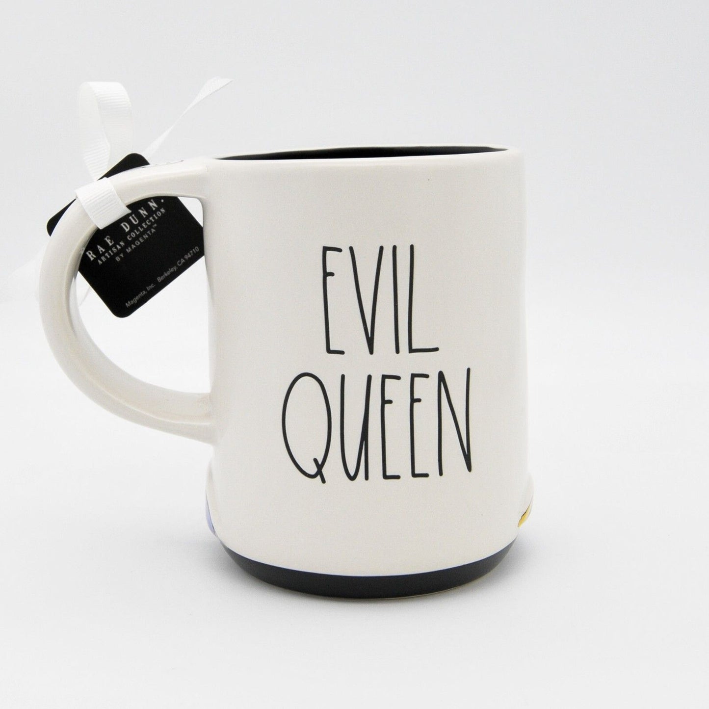 Rae Dunn Evil Queen Mug, Snow White 16oz Ceramic Coffee Cup, Disney Gift, New