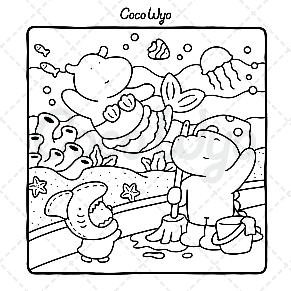 Little Cuddles: Coloring Book for Adults and Teens Featuring Cute Animal Friends for Relaxation