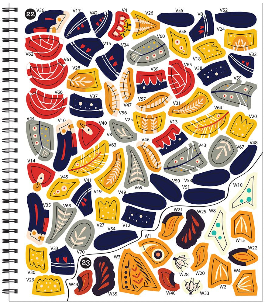 Brain Games - Sticker by Number: Psalms (28 Images to Sticker)