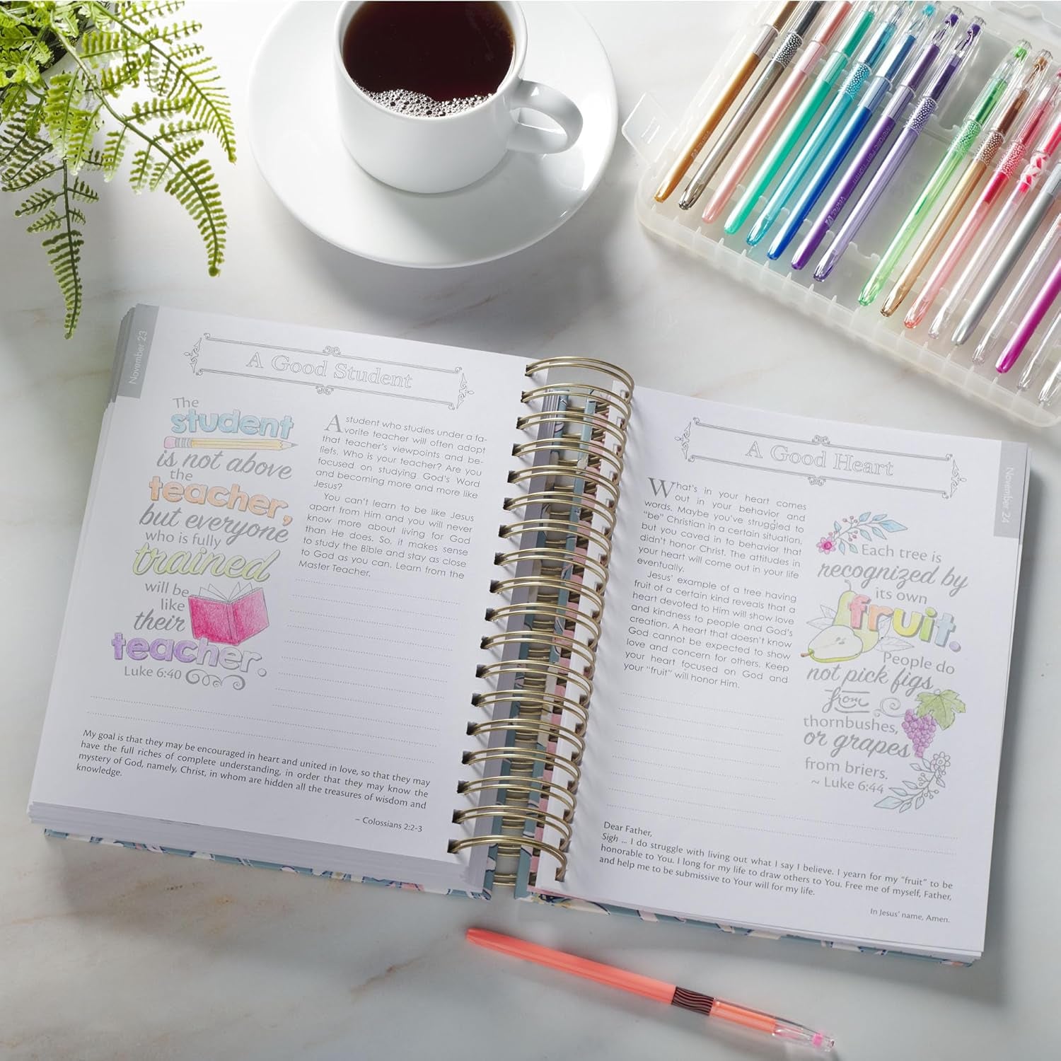 The Illustrated Words of Jesus for Women: a Devotional Coloring Book
