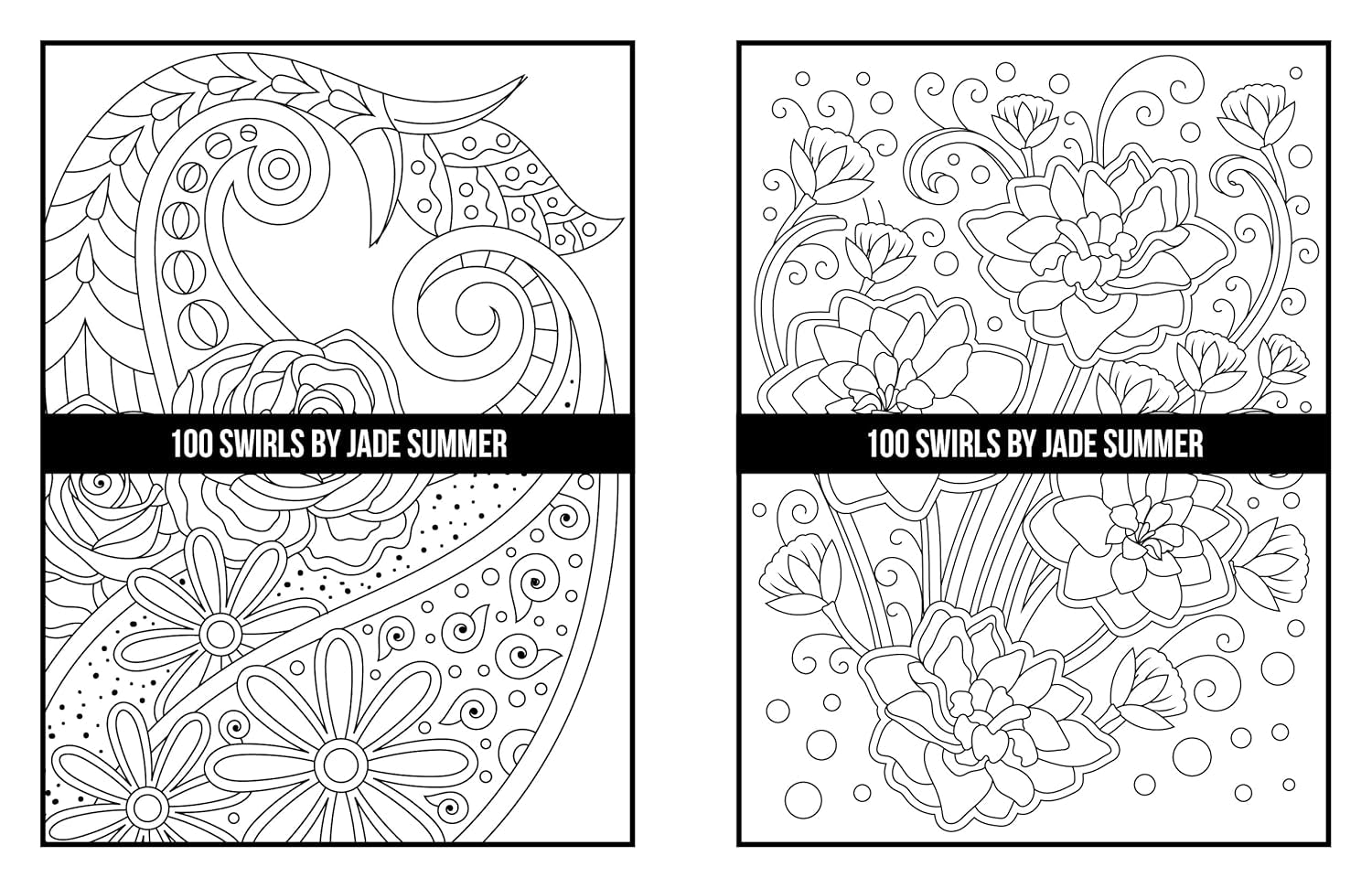 100 Swirls Coloring Book: for Adults with Fun, Easy, and Relaxing Designs