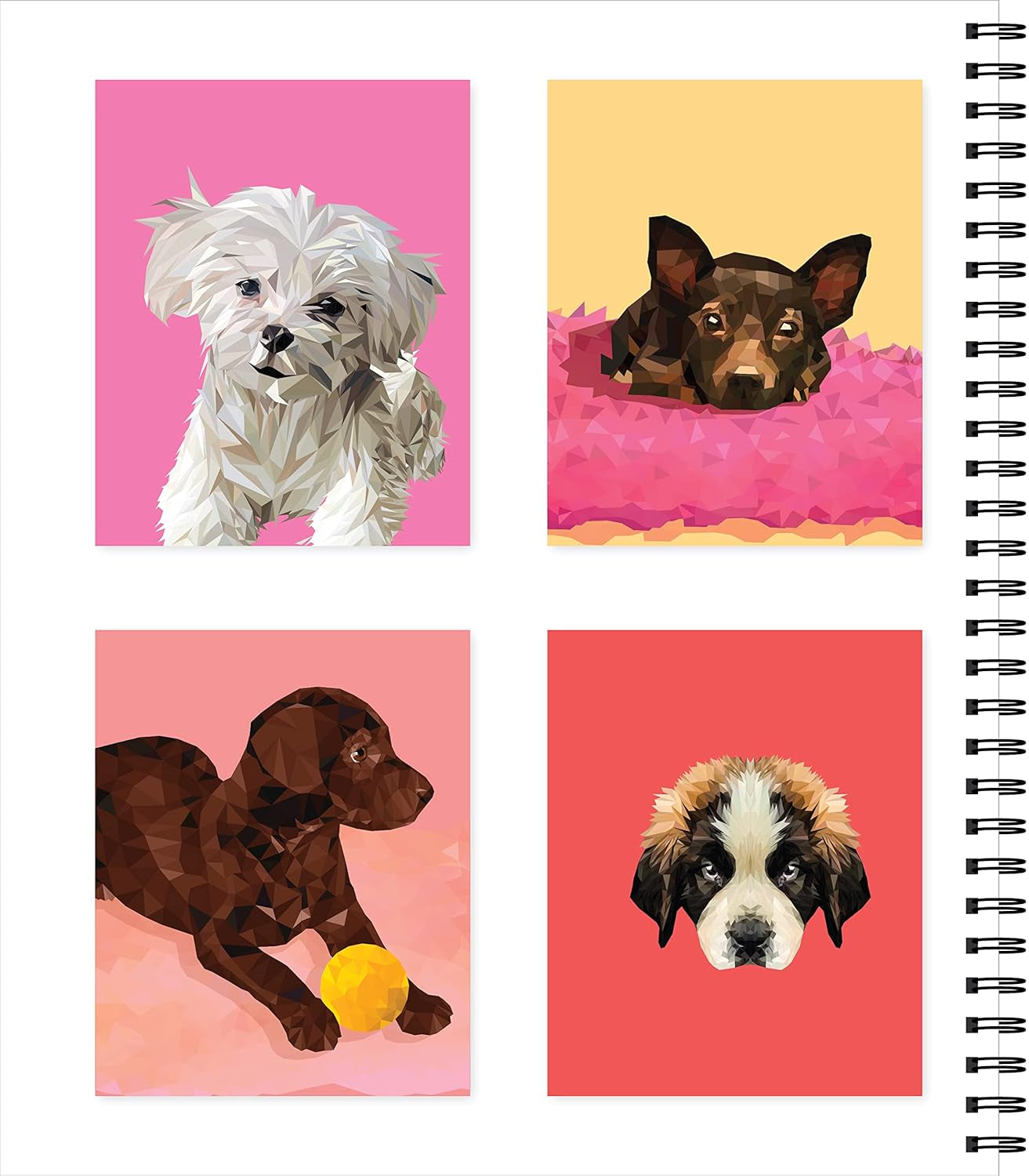 Brain Games - Sticker by Number: Puppies (14 Images to Sticker)