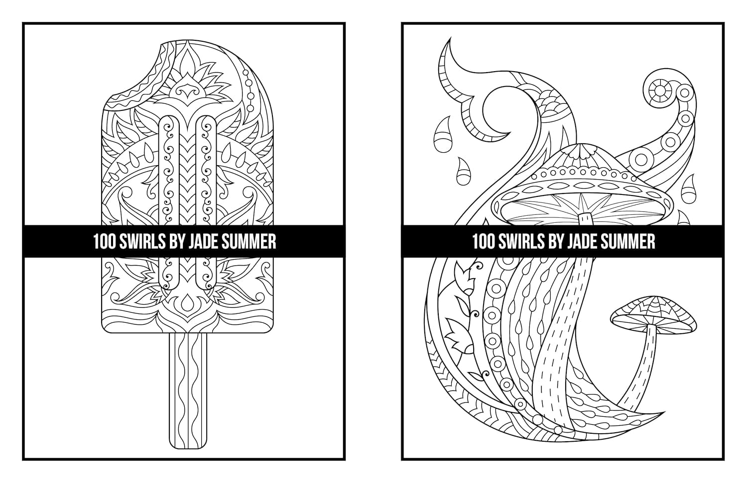 100 Swirls Coloring Book: for Adults with Fun, Easy, and Relaxing Designs