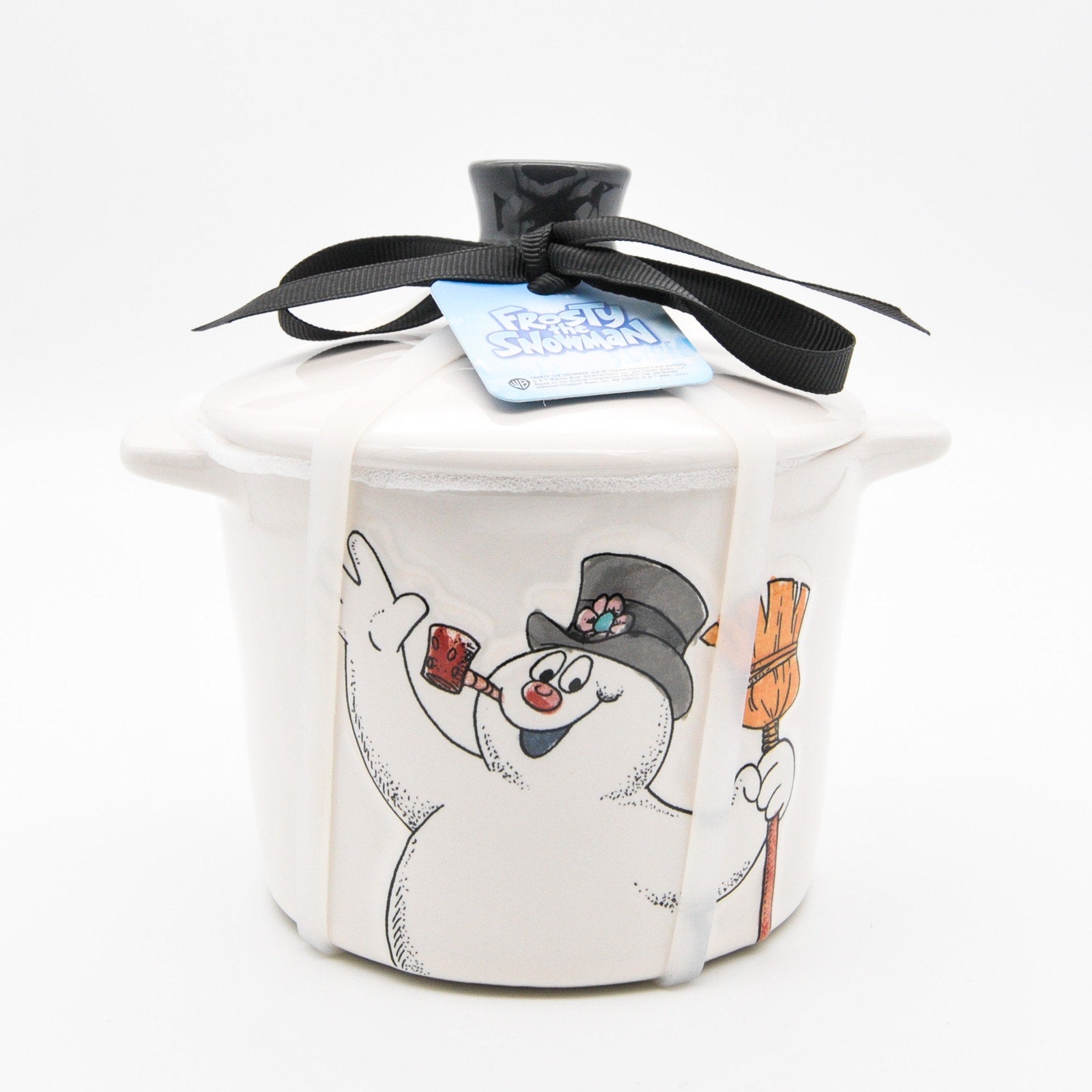 Rae Dunn Frosty The Snowman Baking Dish, Ceramic Holiday Decor for Frosty Fans, New