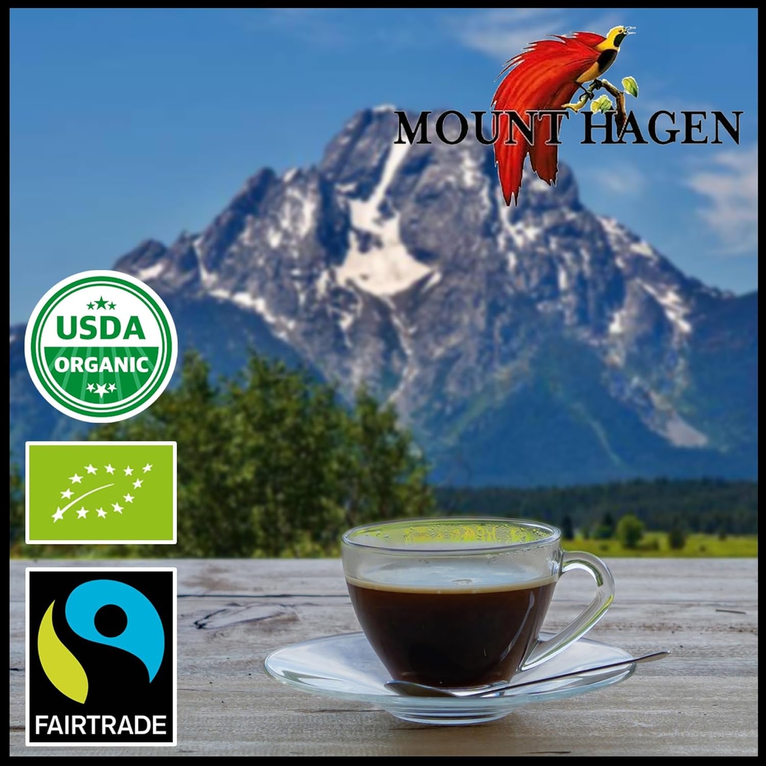 25 Count Single Serve Instant Decaf Coffee | Decaffeinated Organic Arabica Beans | [25 Sticks/1.76Oz/50G]