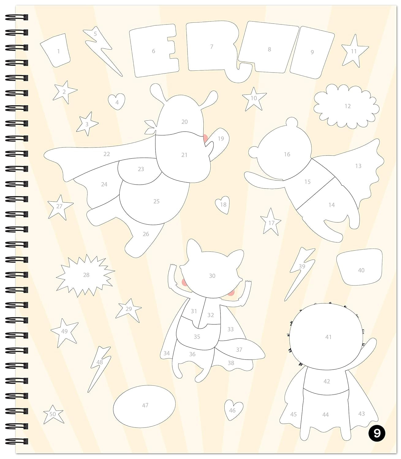 Brain Games - Sticker by Number: Be Cool