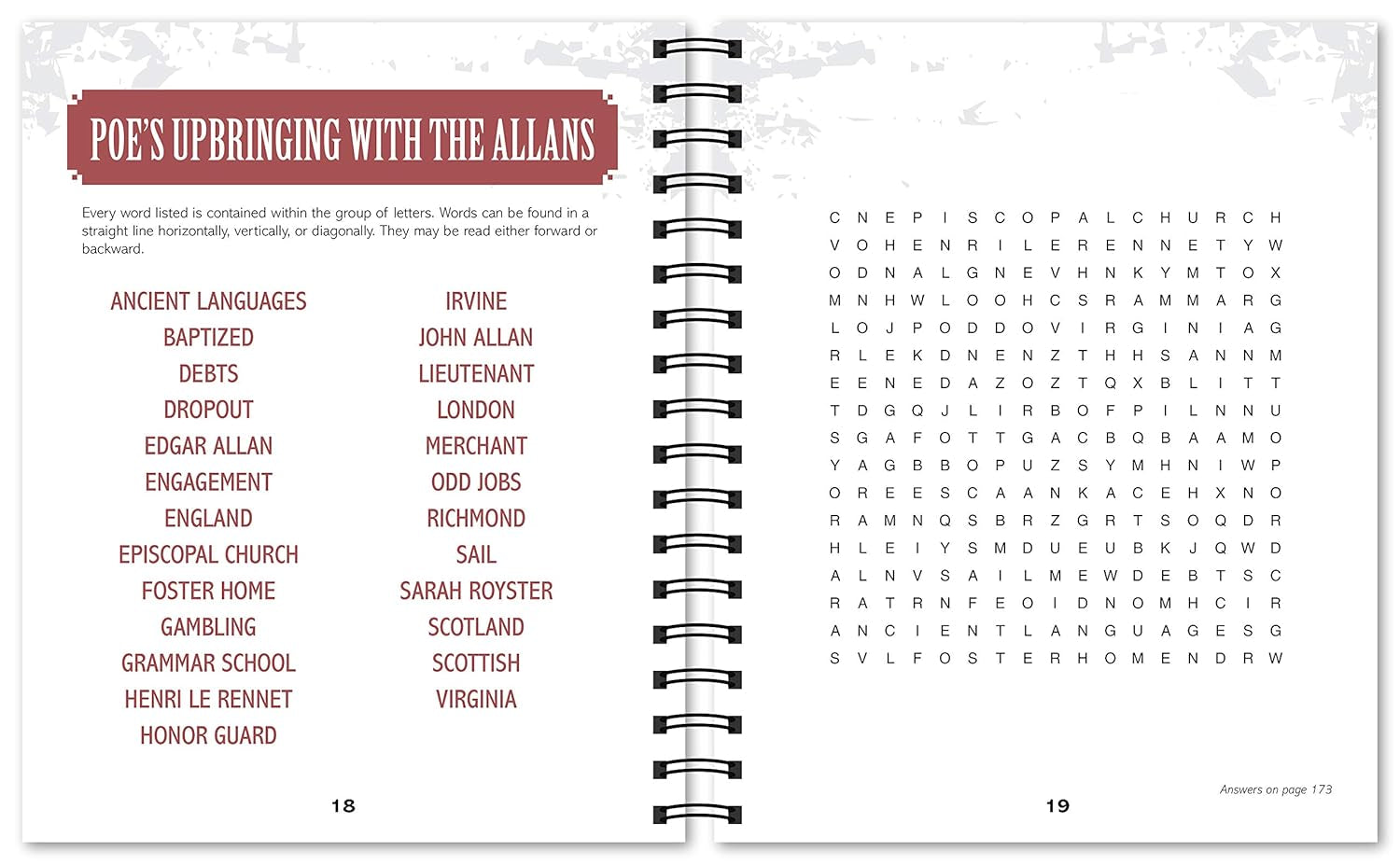 Brain Games - Poe Word Search: Find Answers in the Mysterious World of Edgar Allan Poe