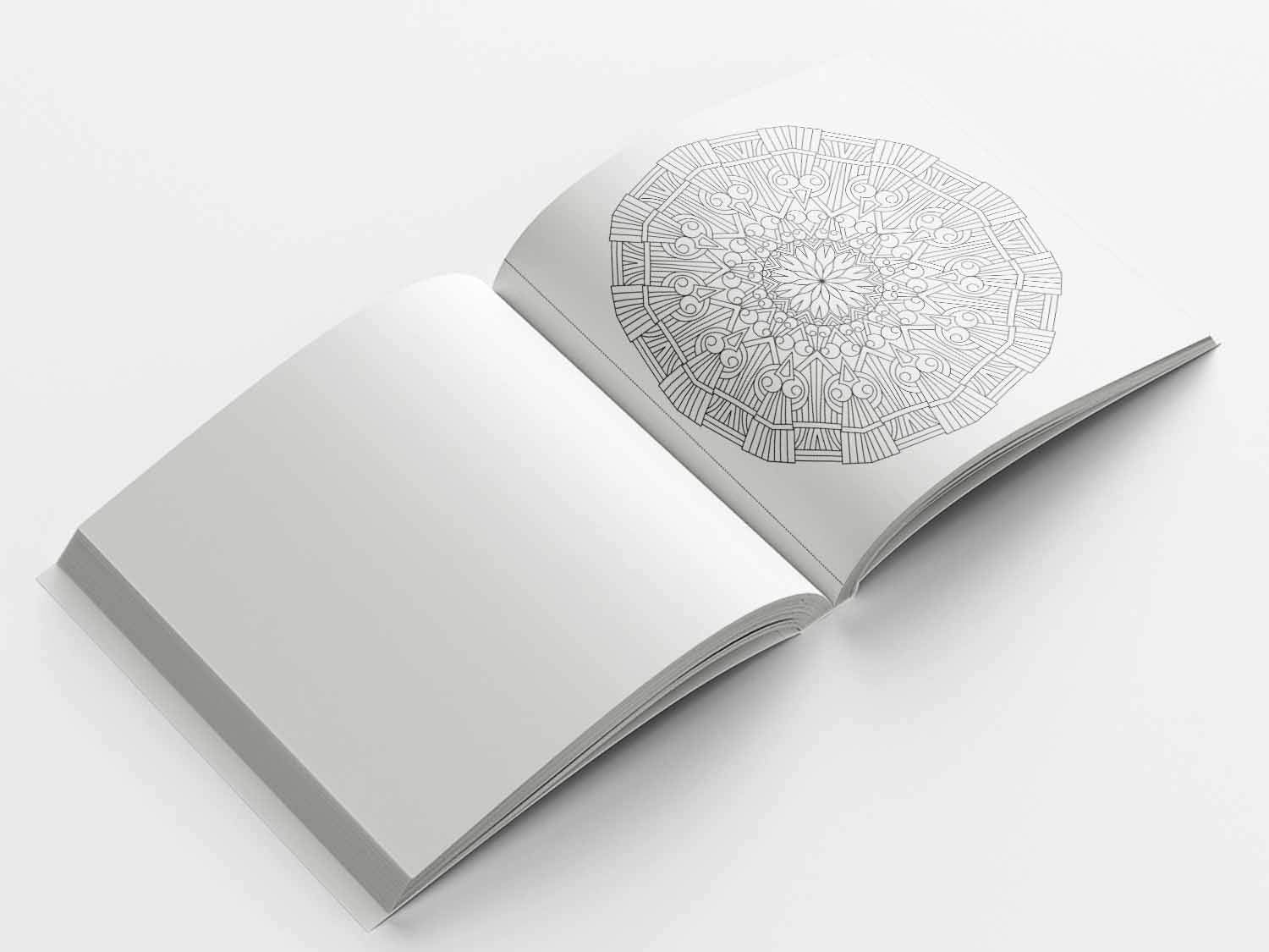 Mandala Art: Colouring Books for Adults with Tear Out Sheets