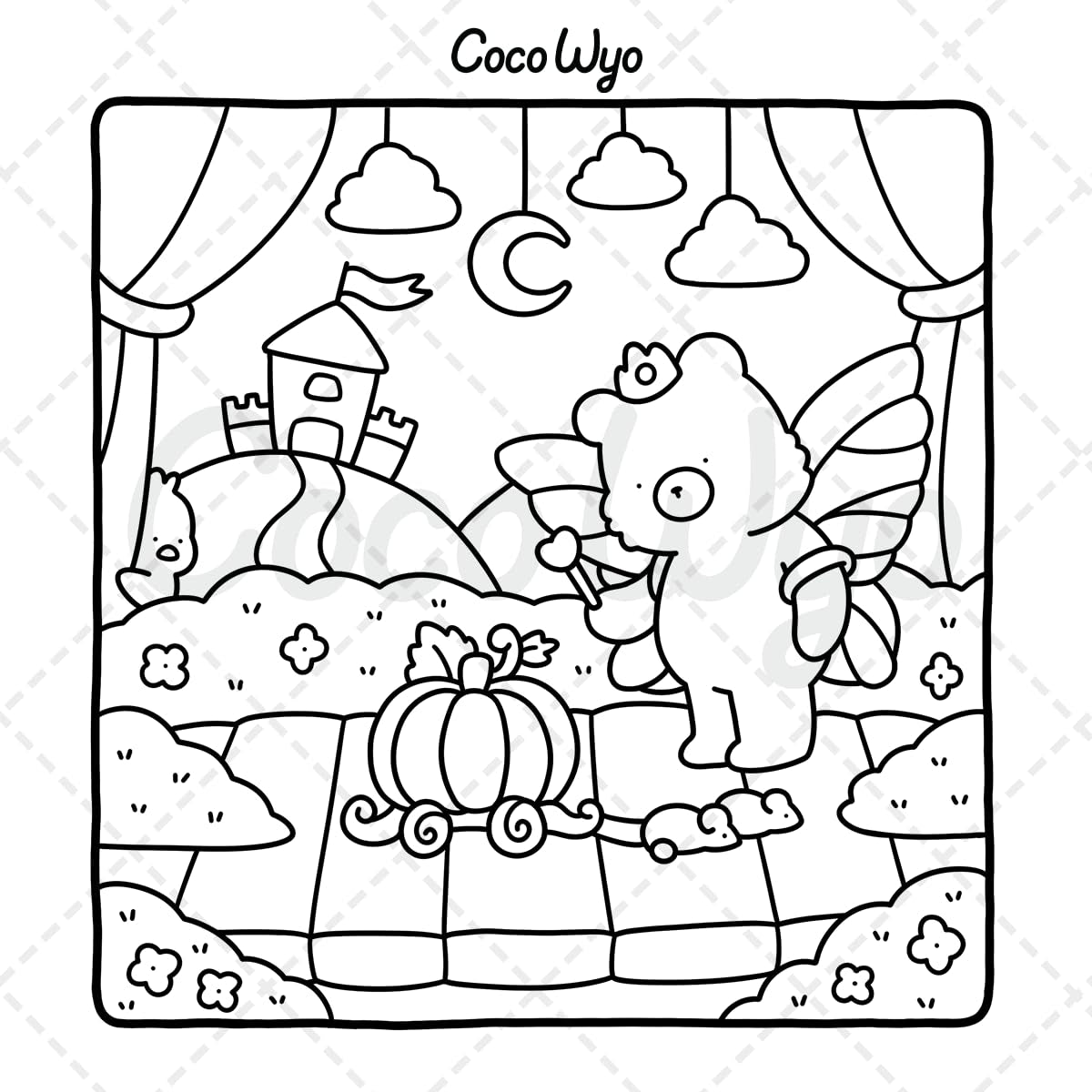 Little Cuddles: Coloring Book for Adults and Teens Featuring Cute Animal Friends for Relaxation
