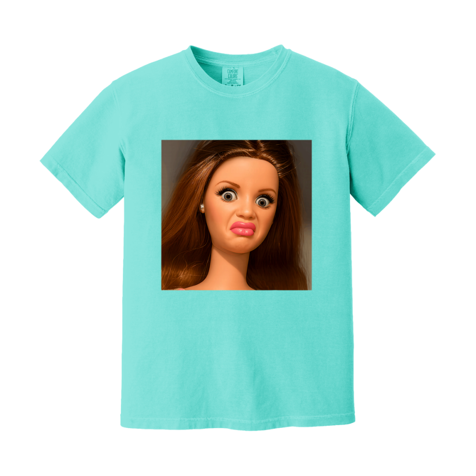 Disgusted Doll Face Shirt Comfort Colors Tshirt