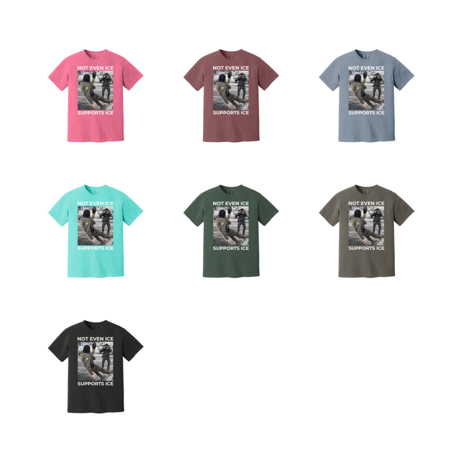 Abolish Ice Shirt, Fuck Ice Pro Immigration Comfort Colors Tee