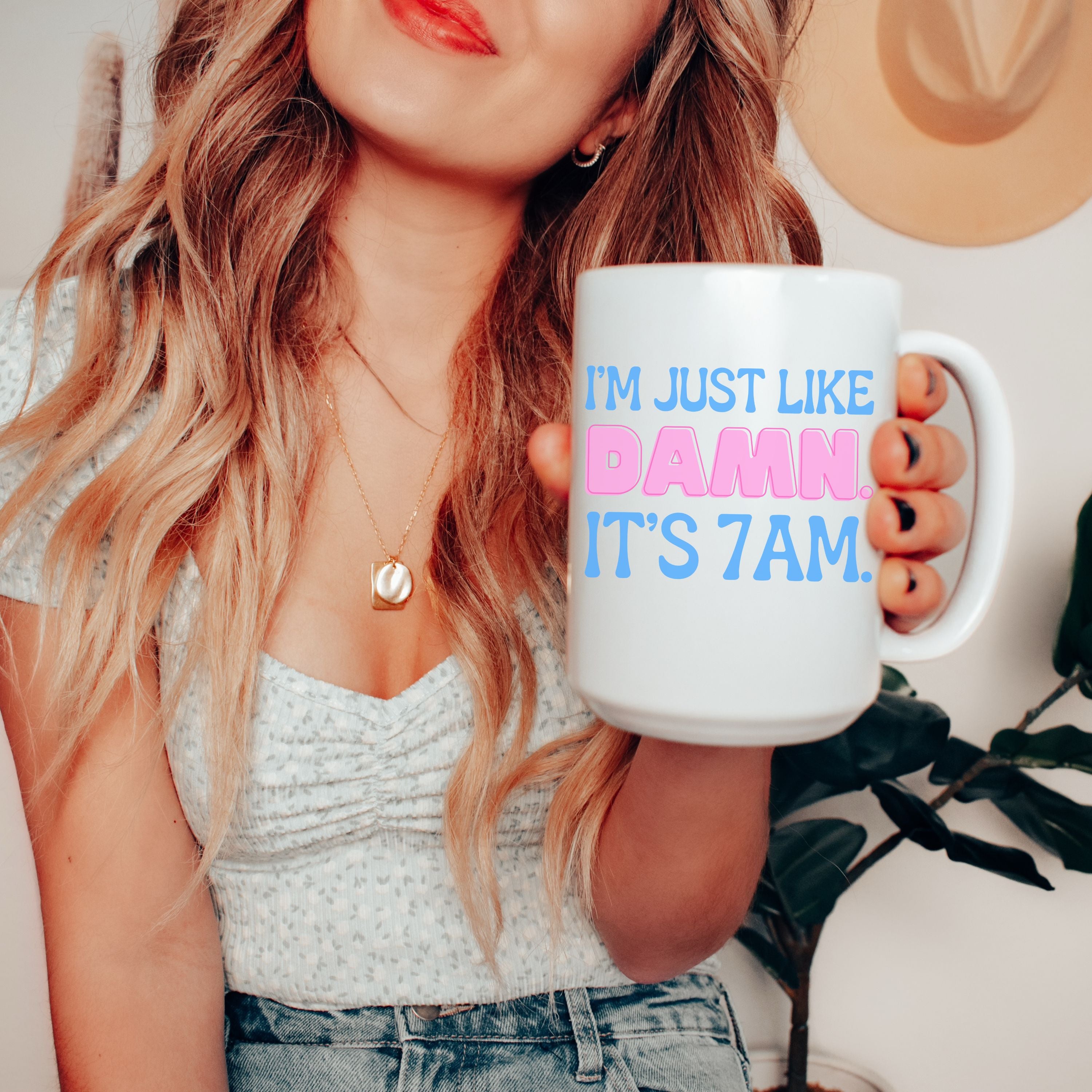 I Was Like Damn It's 7Am Coffee Mug - Funny Music Lover Gift