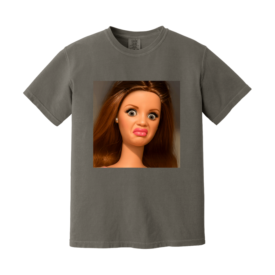 Disgusted Doll Face Shirt Comfort Colors Tshirt