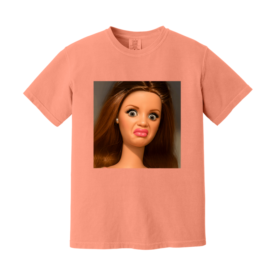 Disgusted Doll Face Shirt Comfort Colors Tshirt