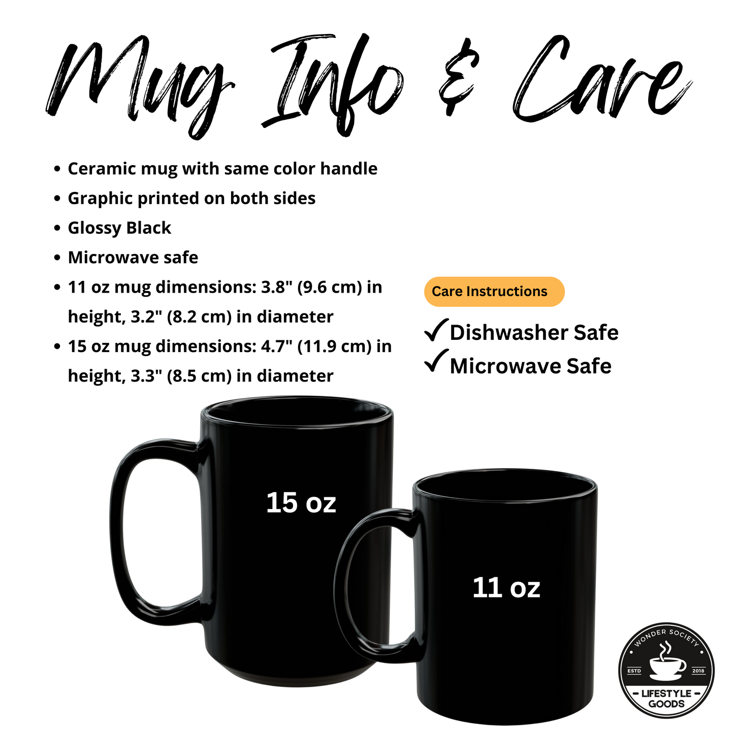 Bigfoot Mug – Funny Bigfoot And Alien Coffee Cup, Double-Sided 11Oz Or 15Oz Ceramic, Perfect Mother’s Day Or Father’s Day Gift