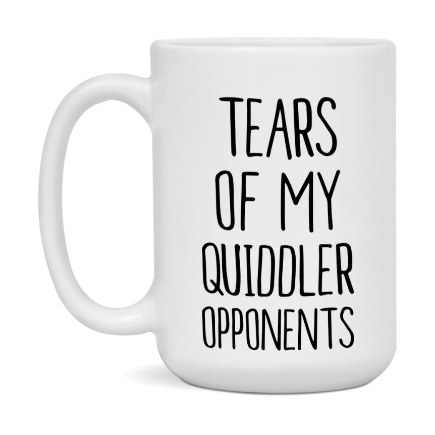 Funny Quiddler Mug – “Tears Of My Quiddler Opponents” – 11Oz Or 15Oz Coffee Cup