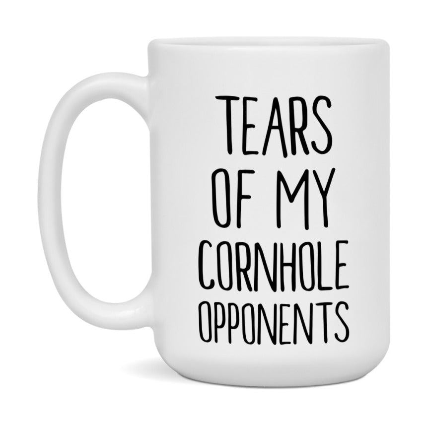 Tears Of My Cornhole Opponents Mug