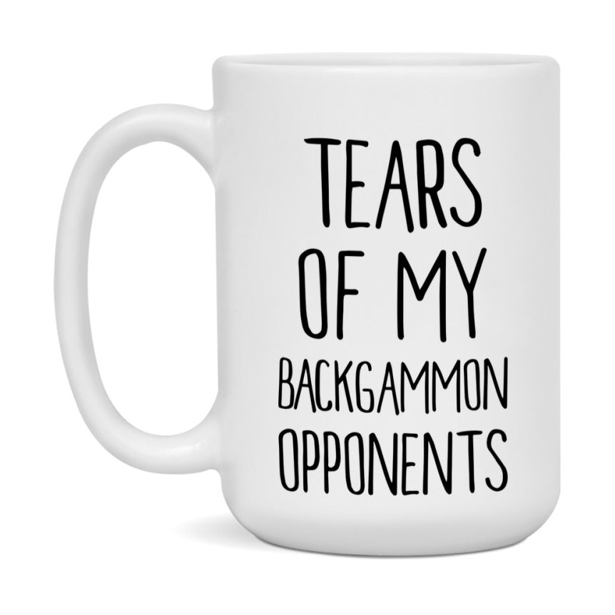 Tears Of My Backgammon Opponents Mug