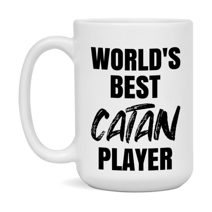 World's Best Catan Player Mug, Funny Game Board Gift