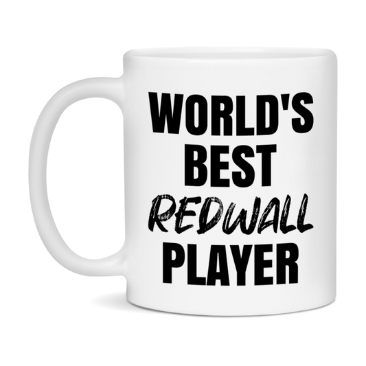 World's Best Redwall Player Mug, Funny Game Board Gift, 11Oz Or 15Oz White Ceramic Mug