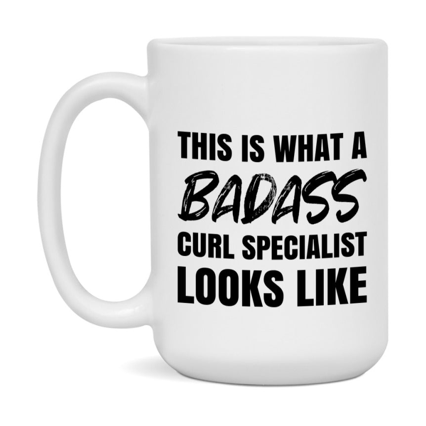 Curl Specialist Gifts For Women, Curl Specialist 11Oz Or 15Oz Ceramic Coffee Mug, Funny Novelty Gift For Curl Specialist