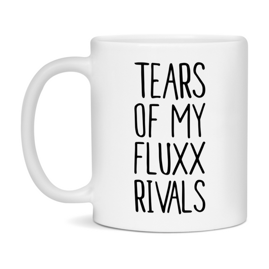 Funny Fluxx Mug, Tears Of My Fluxx Rivals, 11Oz Or 15Oz Ceramic Coffee Cup