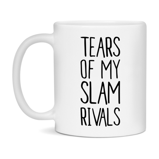 Funny Slam Mug, Tears Of My Slam Rivals, 11Oz Or 15Oz Ceramic Coffee Cup