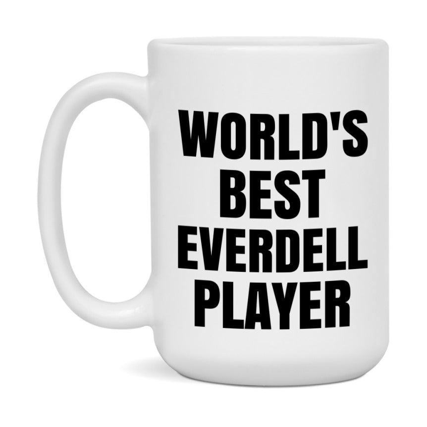 Funny Game Board Mug, World's Okayest Everdell Player, 11Oz Or 15Oz Ceramic Coffee Cup