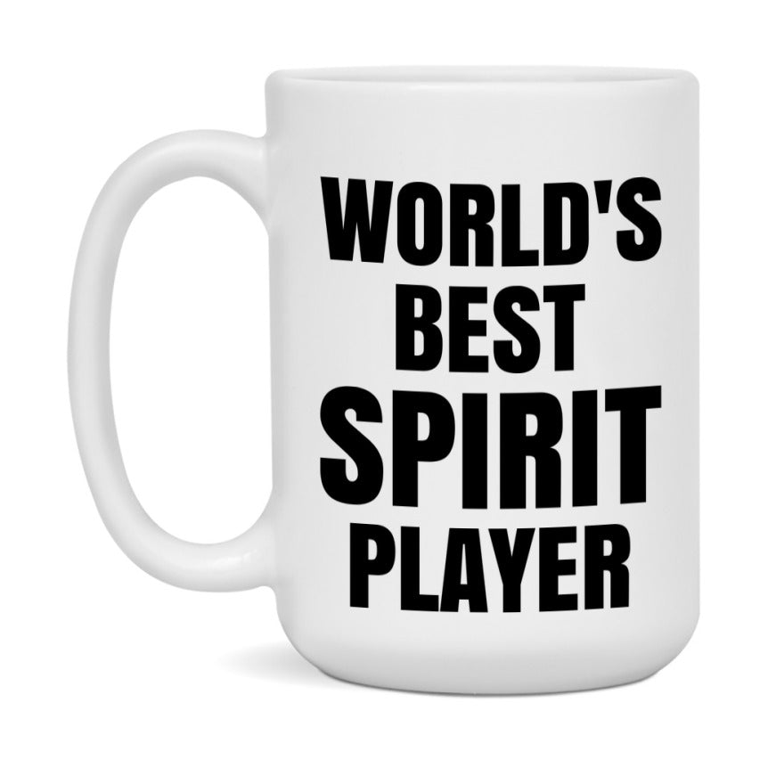 Funny Game Board Mug, World's Okayest Spirit Player, 11Oz Or 15Oz Ceramic Coffee Cup