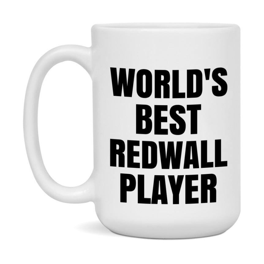 Funny Game Board Mug, World's Okayest Redwall Player, 11Oz Or 15Oz Ceramic Coffee Cup