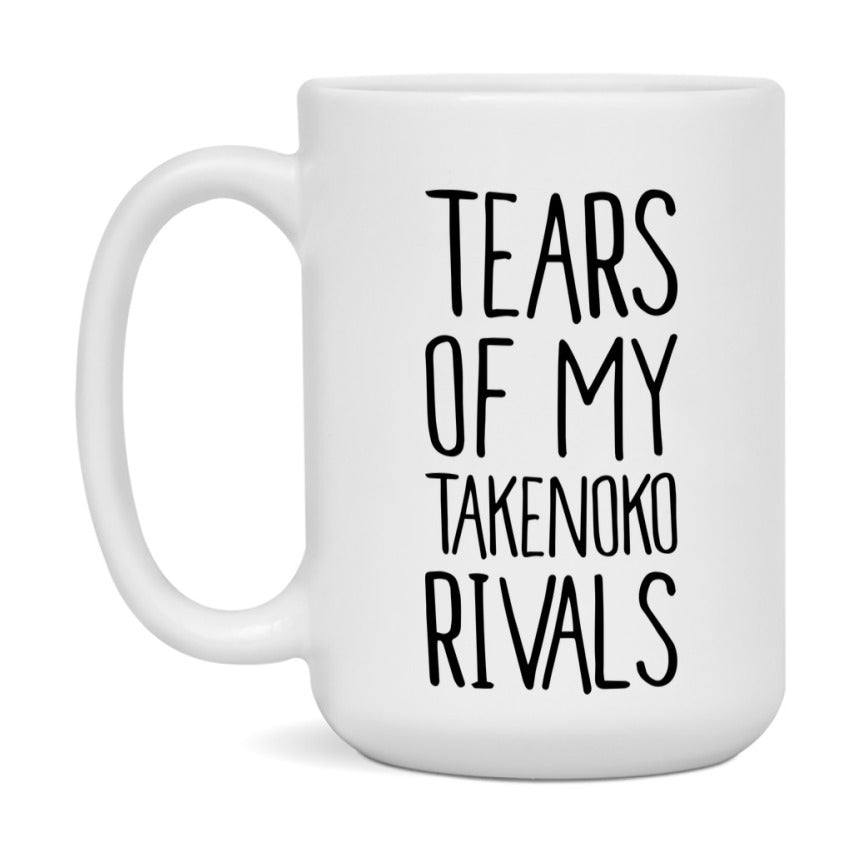 Funny Takenoko Gameboard Mug – Tears Of My Takenoko Rivals, 11Oz Or 15Oz White Ceramic Coffee Cup Gift
