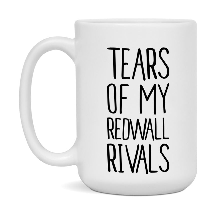 Funny Redwall Gameboard Mug – Tears Of My Redwall Rivals, 11Oz Or 15Oz White Ceramic Coffee Cup Gift