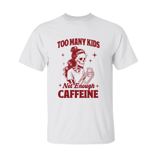 Funny Halloween Coffee Lovers T-Shirt, Graphic Halloween Tee, Gildan 500 Unisex
