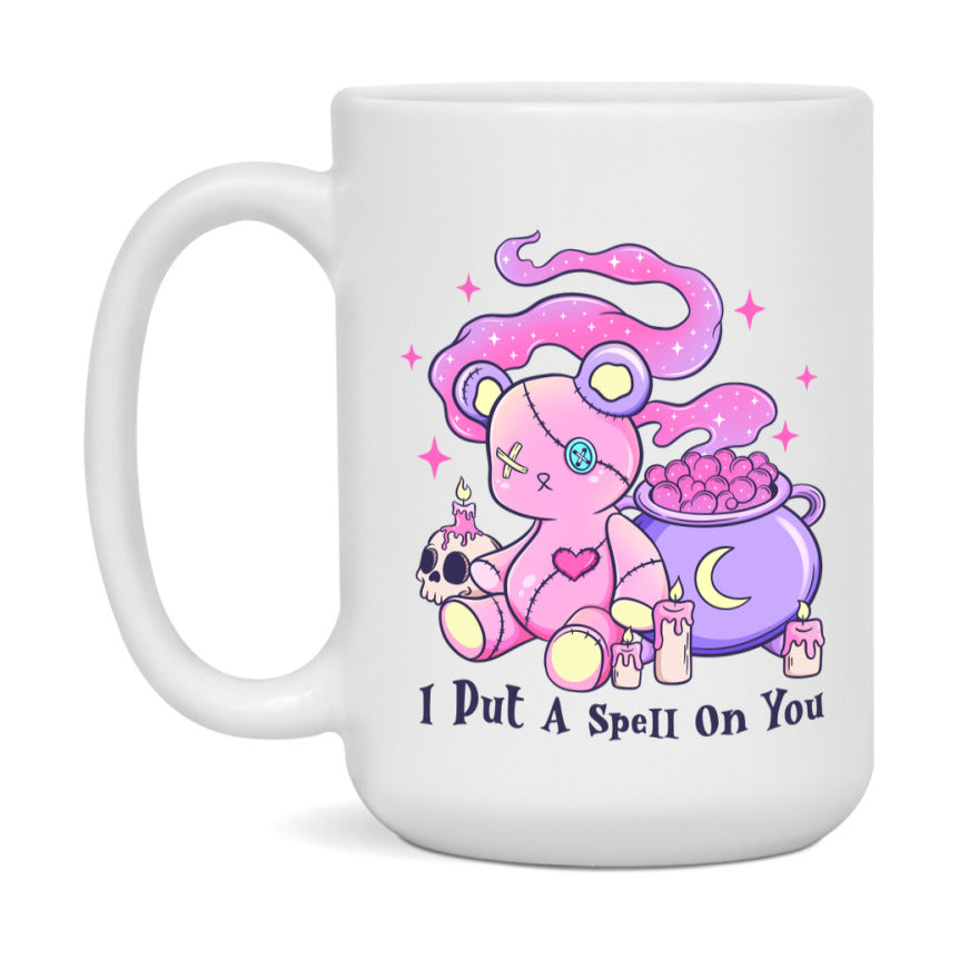 Funny Halloween Coffee Mug, White Ceramic Halloween Coffee Cup 11Oz Or 15Oz