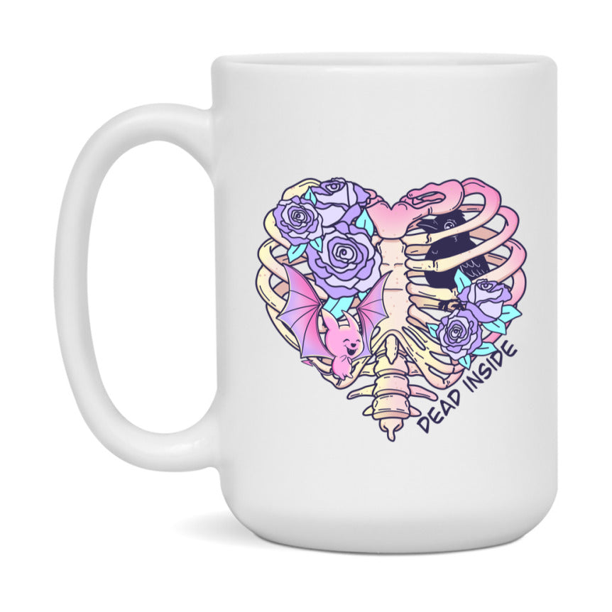 Funny Halloween Coffee Mug, White Ceramic Halloween Coffee Cup 11Oz Or 15Oz