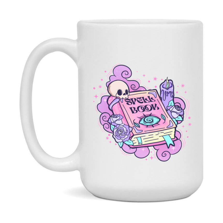 Funny Halloween Coffee Mug, White Ceramic Halloween Coffee Cup 11Oz Or 15Oz