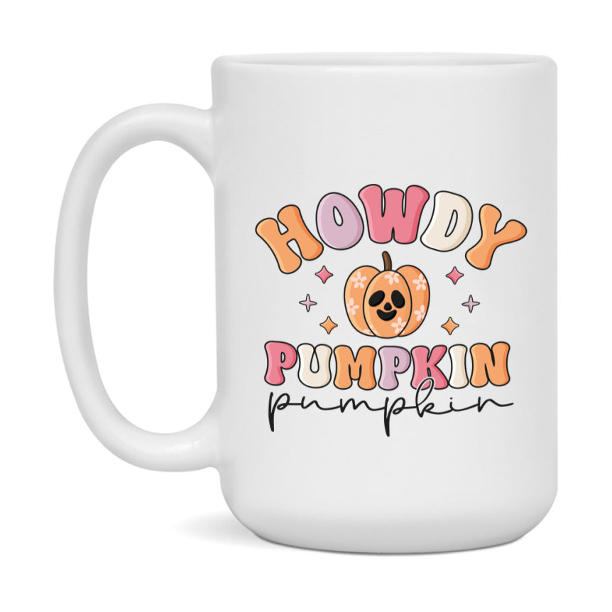 Funny Halloween Coffee Mug, White Ceramic Halloween Coffee Cup 11Oz Or 15Oz