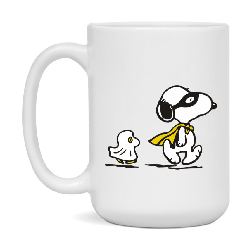 Peanuts Snoopy Halloween Mug, Snoopy Coffee Cup, Cute Halloween Coffee Mug, 11Oz Or 15Oz Ceramic