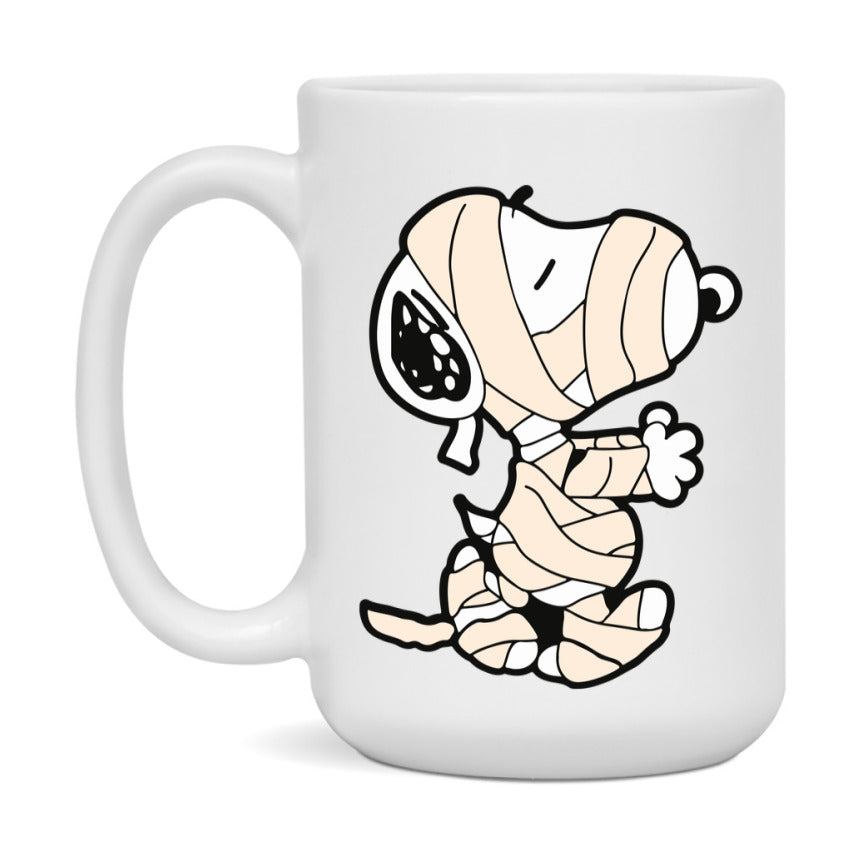 Peanuts Snoopy Halloween Mug, Snoopy Coffee Cup, Cute Halloween Coffee Mug, 11Oz Or 15Oz Ceramic