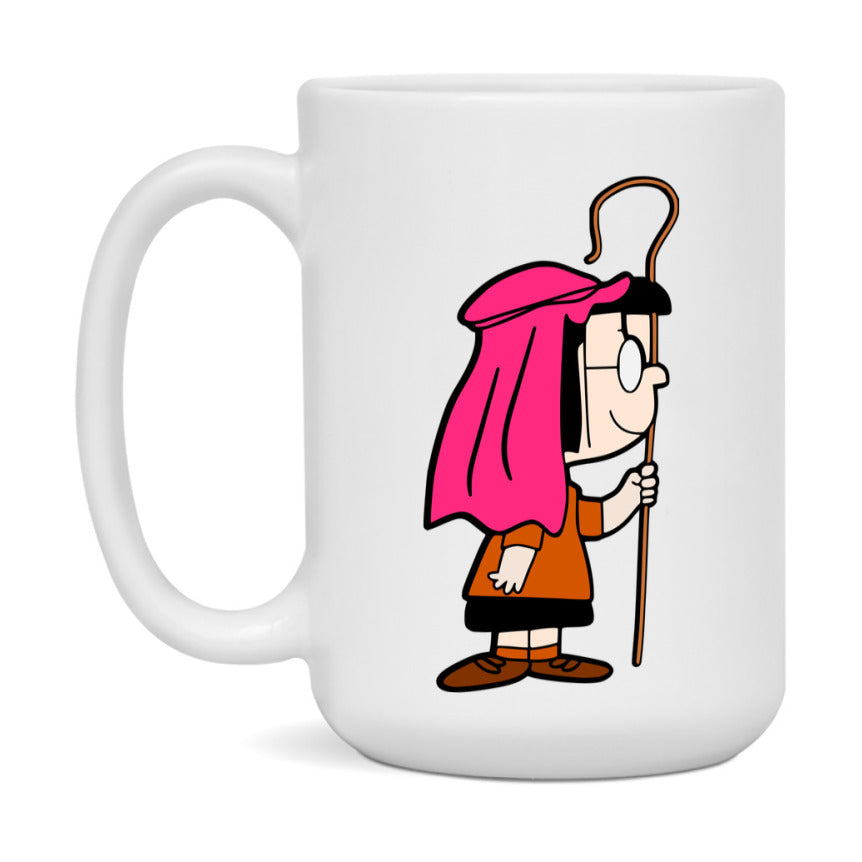 Peanuts Gang Christmas Mug, Snoopy Charlie Brown Holiday Coffee Cup, Ceramic Christmas Mug 11Oz Or 15Oz