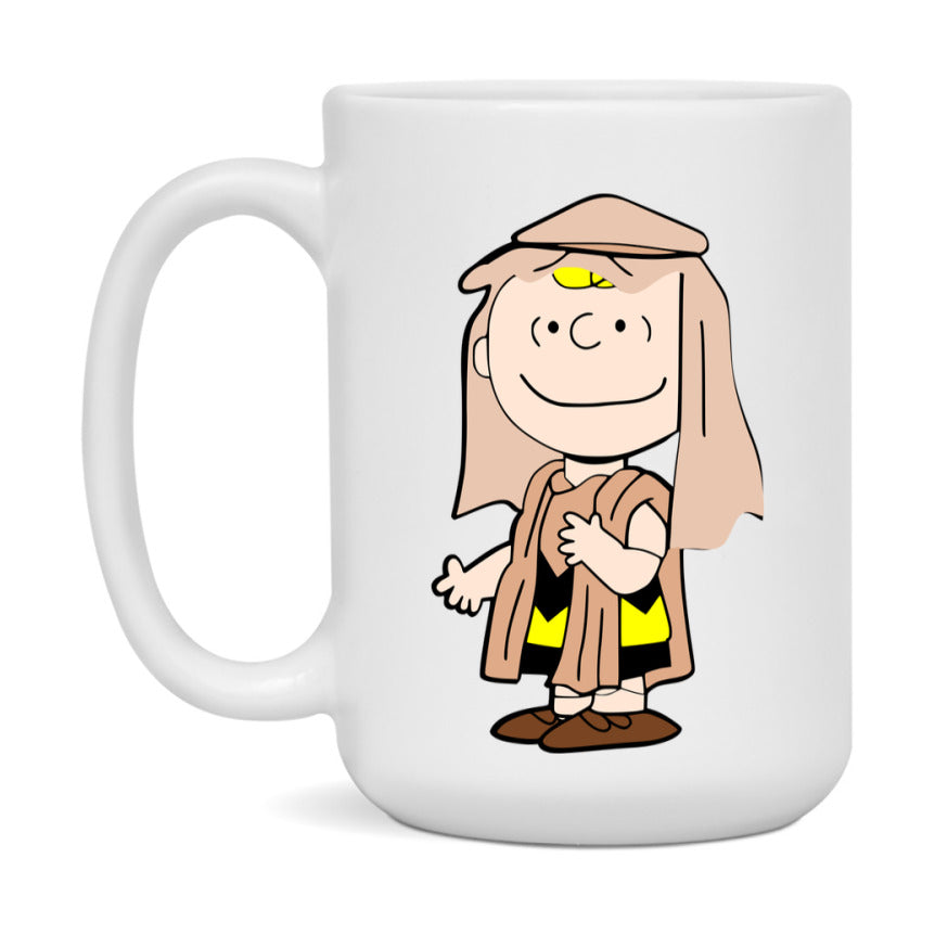 Peanuts Gang Christmas Mug, Snoopy Charlie Brown Holiday Coffee Cup, Ceramic Christmas Mug 11Oz Or 15Oz
