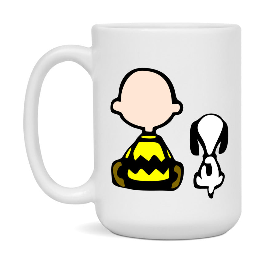Peanuts Gang Christmas Mug, Snoopy Charlie Brown Holiday Coffee Cup, Ceramic Christmas Mug 11Oz Or 15Oz