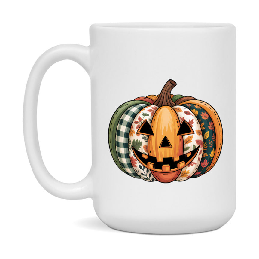 In Love With Fall Coffee Mug, Cozy Cute Autumn Coffee Cup, 11Oz Or 15Oz White Ceramic Mug