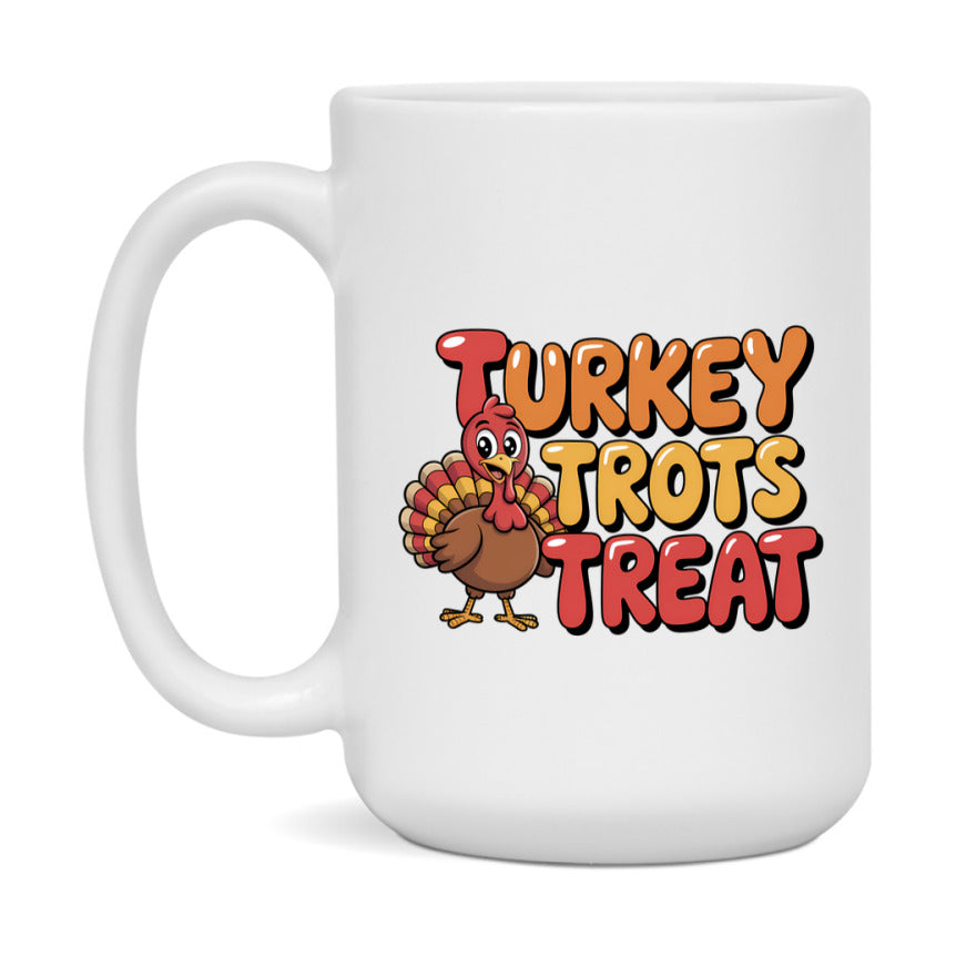 In Love With Fall Coffee Mug, Cozy Cute Autumn Coffee Cup, 11Oz Or 15Oz White Ceramic Mug