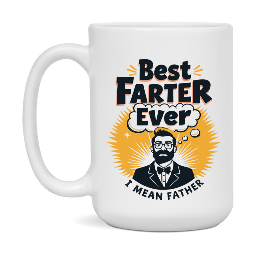 Dad Joke Coffee Mug, Funny Coffee Mug Gift For Dad, 11Oz Or 15Oz White Ceramic Cup