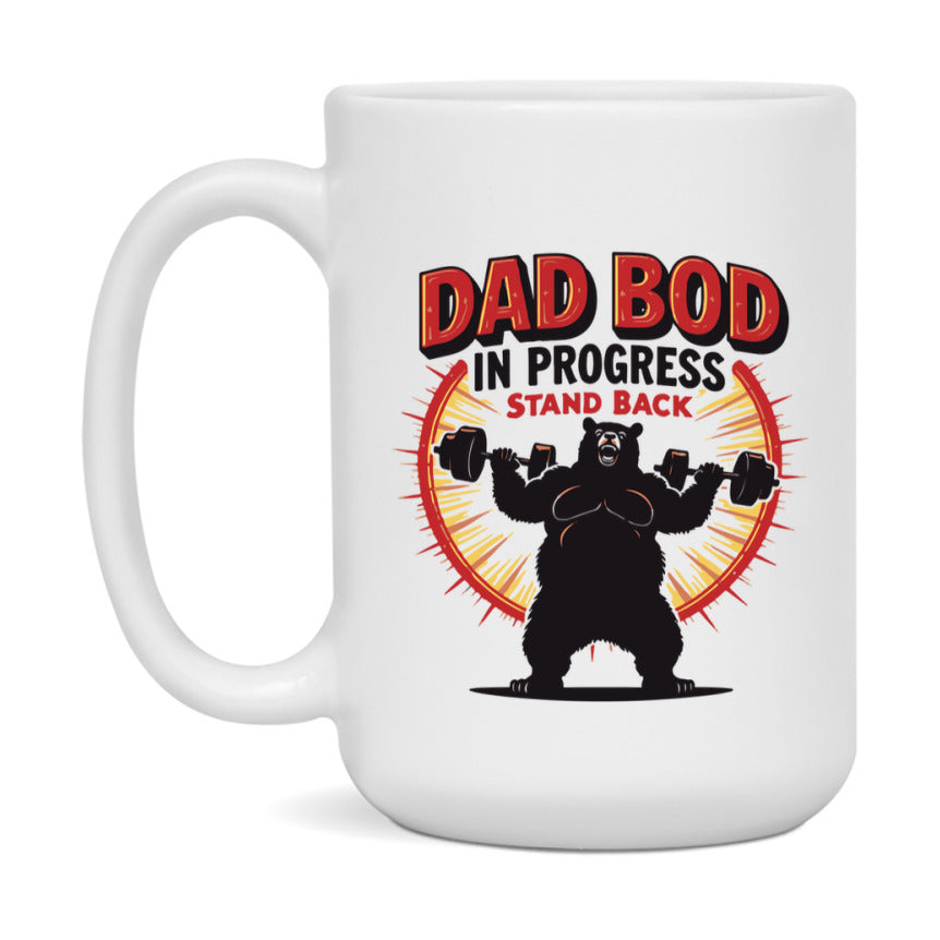 Dad Joke Coffee Mug, Funny Coffee Mug Gift For Dad, 11Oz Or 15Oz White Ceramic Cup