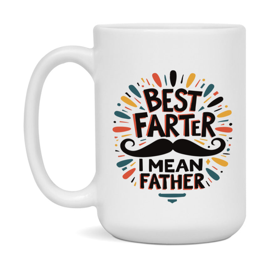 Dad Joke Coffee Mug, Funny Coffee Mug Gift For Dad, 11Oz Or 15Oz White Ceramic Cup