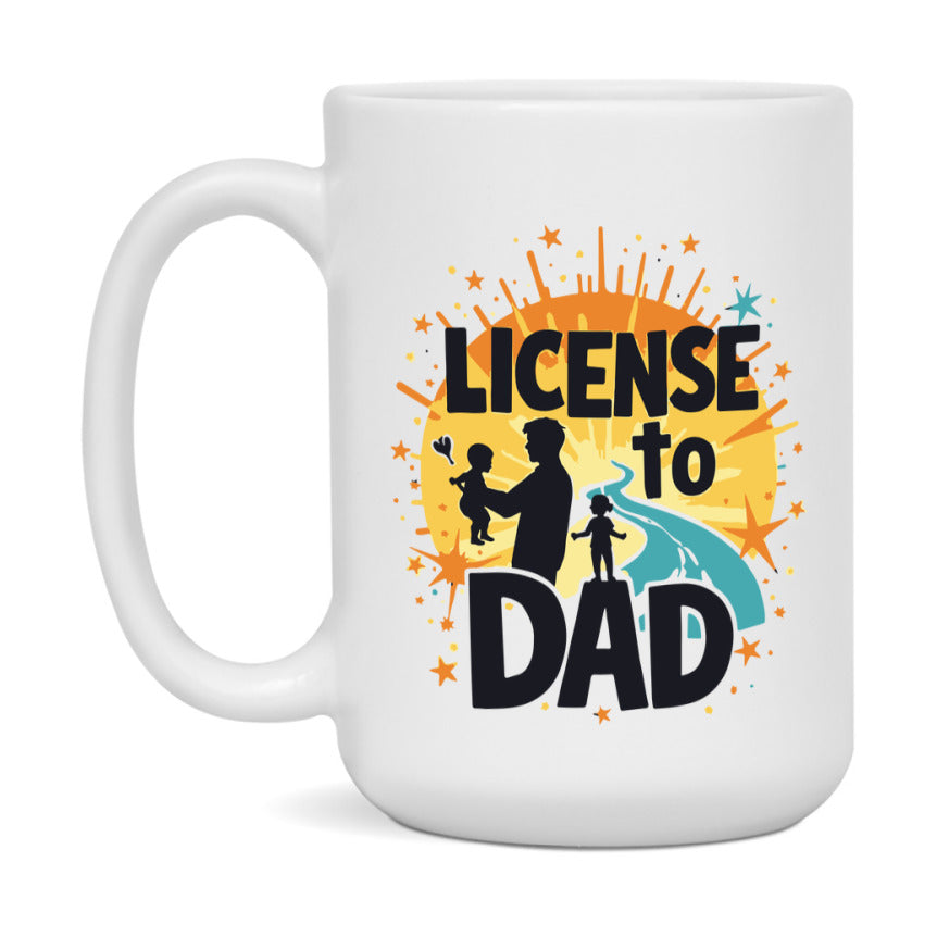 Dad Joke Coffee Mug, Funny Coffee Mug Gift For Dad, 11Oz Or 15Oz White Ceramic Cup