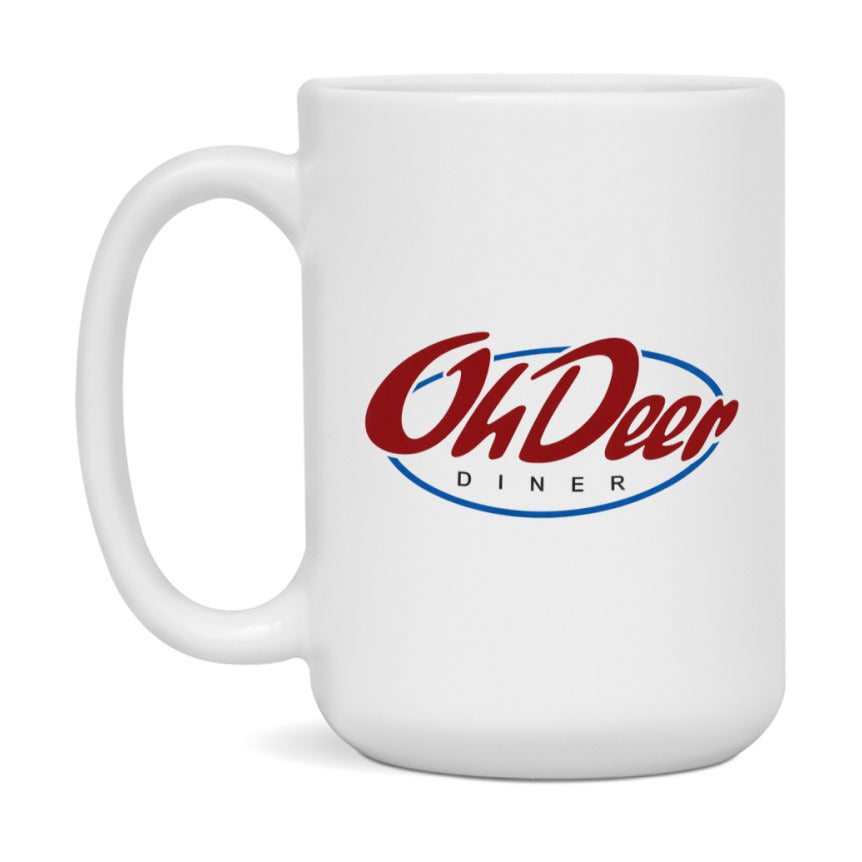 Oh Deer Diner Mug, Video Game Inspired Coffee Mug