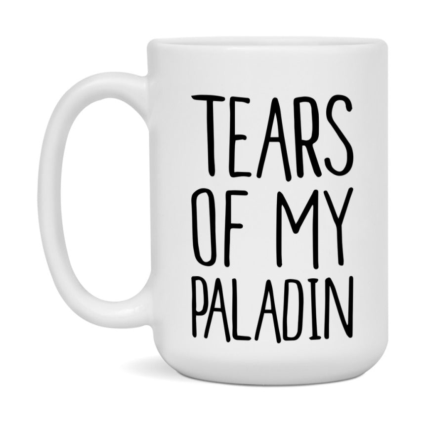 Dnd Dragon Masters Mug, Tears Of My Paladin Coffee Mug, Rpg Gift